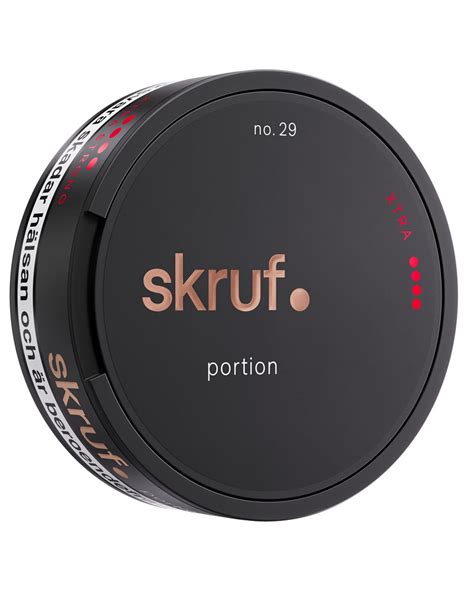 skruf|Buy Skruf no. 29 Portion Xtra Strong